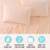 imageMartha Stewart Microfiber Sheets Set   Soft Smooth Durable Easy Care  Bedding Sheets Juniper Sea PinkBlush Pink