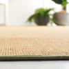 imageMartha Stewart x SAFAVIEH Area Rug Collection  9 x 13 Beige ampamp Ivory Sisal ampamp Jute Farmhouse Style Ideal for Living Room Bedroom Office Dining Space MSR9501CNaturalGreen