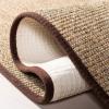 imageMartha Stewart x SAFAVIEH Area Rug Collection  9 x 13 Beige ampamp Ivory Sisal ampamp Jute Farmhouse Style Ideal for Living Room Bedroom Office Dining Space MSR9501CLight Brown