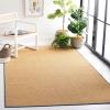 imageMartha Stewart x SAFAVIEH Area Rug Collection  9 x 13 Beige ampamp Ivory Sisal ampamp Jute Farmhouse Style Ideal for Living Room Bedroom Office Dining Space MSR9501CNaturalNavy