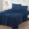 imageMartha Stewart Microfiber Sheets Set   Soft Smooth Durable Easy Care  Bedding Sheets Juniper Sea PinkNavy