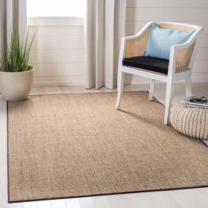 imageMartha Stewart x SAFAVIEH Area Rug Collection  9 x 13 Beige ampamp Ivory Sisal ampamp Jute Farmhouse Style Ideal for Living Room Bedroom Office Dining Space MSR9501CLight Brown