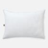 imageMARTHA STEWART Down Alternative Pillows King Size Set Of 2 Plush Cooling Pillow for Back Stomach or Side Sleepers Memory FoamLike Fiber Fill Dobby Stripe 20quot x 36quot WhiteWhite