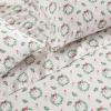 imageMartha Stewart  Flannel Sheets Full Size AntiPilling ampamp Wrinkle Resistant Cotton Touchably Soft for AllSeason Comfort  Bed Sheets with Matching Pillowcases ampamp Fitted Sheet Holiday Bows RedWreaths  Mistletoe Green