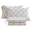 imageMartha Stewart  Flannel Sheets Full Size AntiPilling ampamp Wrinkle Resistant Cotton Touchably Soft for AllSeason Comfort  Bed Sheets with Matching Pillowcases ampamp Fitted Sheet Holiday Bows RedWreaths  Mistletoe Green