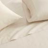 imageMartha Stewart  Full Size Sheets Set Crisp ampamp Tailored Cooling Sheets wa Naturally Smooth Cotton Percale Lightweight Feel  Matching Pillowcases ampamp Fitted Sheet Skylands Solid BeigeSkylands Solid Beige