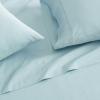 imageMartha Stewart  Full Size Sheets Set Crisp ampamp Tailored Cooling Sheets wa Naturally Smooth Cotton Percale Lightweight Feel  Matching Pillowcases ampamp Fitted Sheet Skylands Solid BeigeSkylands Solid Blue