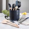 imageMartha Stewart 10 Piece Tools and Gadget Set WCeramic Crock  Martha BlueNavy Blue