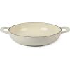 imageMartha Stewart 35Quart Enameled Cast Iron Dutch Oven Braiser  Martha BlueLinen w Gold Knob Braiser