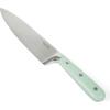 imageMartha Stewart 8 Inch Forged Triple Riveted Stainless Steel Chef Knife  Martha BlueMartha Blue Chefs Knife