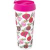 imageMartha Stewart Acrylic Thermal Mug 16 oz Insulated Holiday Mug with Festive Design Durable Lightweight Travel Coffee Cup for Hot Drinks Cocoa Tea Ornaments