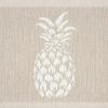 imageMartha Stewart Aloha Modern Pineapple AntiFatigue AirInfused Kitchen Mat Spice Red 196quotx39quotBeige
