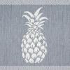 imageMartha Stewart Aloha Modern Pineapple AntiFatigue AirInfused Kitchen Mat Spice Red 196quotx39quotBlue