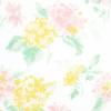 imageMartha Stewart Amber Floral Daisy Stripe Reverisble Water Resistant Kitchen Mat YellowCoral 20quotx30quotPinkYellowGreen