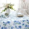 imageMartha Stewart Amber Floral Polyester Cotton Rectangle Tablecloth Single Pack BlueGreen 60quotx102quotBlue