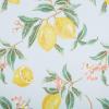 imageMartha Stewart Bloomfield Lots of Lemons AntiFatigue Kitchen Mat WhiteYellow 18quotx48quotLight BlueYellow
