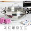 imageMartha Stewart Castelle 12quot 188 Stainless Steel Induction Safe MultiPurpose Essential Pan wSteamer