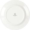 imageMartha Stewart Cliffield 16Piece Porcelain Chip and Scratch Resistant Dinnerware Set  White wBlack RimWhite