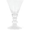 imageMartha Stewart Crispa 4 Piece 10 Ounce Goblet Martini Handmade Glassware  Jade GreenClear Glass