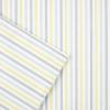 imageMartha Stewart Daisy Stripe Placemat Set 4Pack BeigeBrown 13quotx175quotGreyYellow