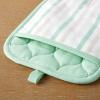 imageMartha Stewart Daisy Stripe Pot Holder Set 2Pack BeigeBrown 7quotx10quotMint