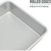 imageMartha Stewart Gallen 12 Cup Nonstick Carbon Steel MuffinCupcake Pan  Cool GreySilver