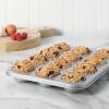 imageMartha Stewart Gallen 12 Cup Nonstick Carbon Steel MuffinCupcake Pan  Cool GreySilver