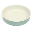 imageMartha Stewart Gallen 12 Cup Nonstick Carbon Steel MuffinCupcake Pan  Cool GreyTeal