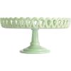 imageMartha Stewart Highbrook 10 Inch Jadeite Cake Stand with Glass DomeGreen 85