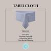 imageMartha Stewart Honeycomb Modern Farmhouse Tablecloth Blue 70quot RoundBlue
