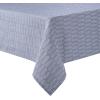 imageMartha Stewart Honeycomb Modern Farmhouse Tablecloth Blue 70quot RoundBlue