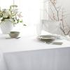 imageMartha Stewart Honeycomb Modern Farmhouse Tablecloth Blue 70quot RoundWhite