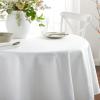 imageMartha Stewart Honeycomb Modern Farmhouse Tablecloth Blue 70quot RoundWhite