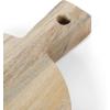 imageMartha Stewart Kindale 14quot x 10quot Cutting Board  Round  Mango Wood18L x 14W