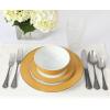 imageMartha Stewart Laurentide 20 pc Stainless Steel Flatware Set  Stone FinishLaurentide Stone Finish