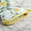 imageMartha Stewart Lemon Whimsy Oven Mitt 2Pack Set Yellow 7quotx13quotPot Holder