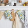 imageMartha Stewart Lemon Whimsy Oven Mitt 2Pack Set Yellow 7quotx13quotPot Holder