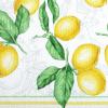 imageMartha Stewart Lots of Lemons Modern Kitchen Towel Oven Mitt ampamp Potholder Set 4Pack WhiteYellow