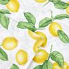 imageMartha Stewart Lots of Lemons Placemat Set 4Pack WhiteYellow 13quotx175quot