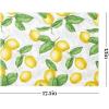imageMartha Stewart Lots of Lemons Placemat Set 4Pack WhiteYellow 13quotx175quot