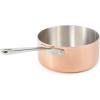 imageMartha Stewart Martha 35Quart Stainless Steel Straight Sided Saute Pan wLid  Copper ExteriorSatin InteriorCopper