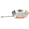 imageMartha Stewart Martha 35Quart Stainless Steel Straight Sided Saute Pan wLid  Copper ExteriorSatin InteriorCopper