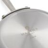 imageMartha Stewart Martha 8quot Triply Stainless Steel Saute Fry Pan wCeramic NonStick InteriorStainless Steel