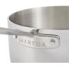 imageMartha Stewart Martha 8quot Triply Stainless Steel Saute Fry Pan wCeramic NonStick InteriorStainless Steel