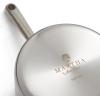 imageMartha Stewart Martha 8quot Triply Stainless Steel Saute Fry Pan wCeramic NonStick InteriorStainless Steel