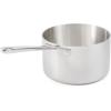 imageMartha Stewart Martha 8quot Triply Stainless Steel Saute Fry Pan wCeramic NonStick InteriorStainless Steel