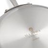 imageMartha Stewart Martha 8quot Triply Stainless Steel Saute Fry Pan wCeramic NonStick InteriorStainless w Ceramic Interior
