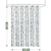 imageMartha Stewart Marthas Garden Shower Curtain Botanical Floral Print Cotton Shower Curtain for Bathroom Spa Quality Modern Shower Curtains Standard Size 72x72 Sage GreenSage Green