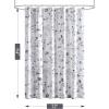 imageMartha Stewart Marthas Garden Shower Curtain Botanical Floral Print Cotton Shower Curtain for Bathroom Spa Quality Modern Shower Curtains Standard Size 72x72 Sage GreenBlack