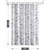 imageMartha Stewart Marthas Garden Shower Curtain Botanical Floral Print Cotton Shower Curtain for Bathroom Spa Quality Modern Shower Curtains Standard Size 72x72 Sage GreenBlack